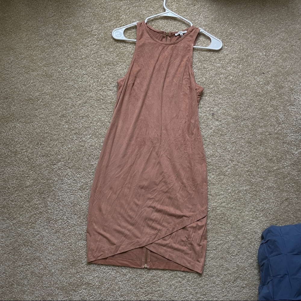 Charlotte Russe High-neck Sleeveless Dress